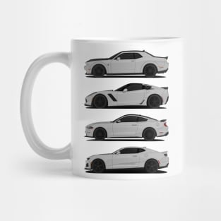 AMERICAN MUSCLE GREY Mug